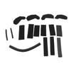 Replacement Foam Blocker Seal Kit for JK 17 s Foam Kit Replaces Part Number 68026937AB Easy to Install  &Stick