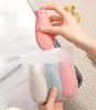 Wolpin (Pack of 3 Refillable Travel Bottles for Toiletries Silicone Container for Cream, Shampoo Hand Wash, Lotion Storage Bottle Travel Accessorie