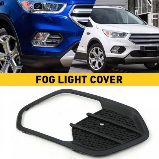 For Kuga 2017 Ford Escape 2018 Fog Light Lamp Cover Bezel Passenger Side US