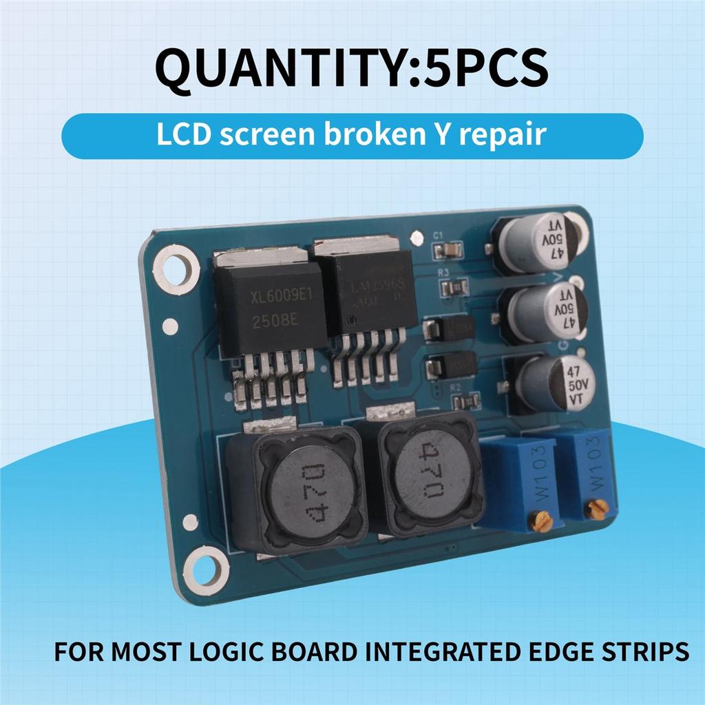 AS62 VGH VGL DC Module for Repairing LCD Panel Y Broken Y Color Abnormal Horizontal Line Problem VGH 15-40V VGL 5-28V 5Pcs