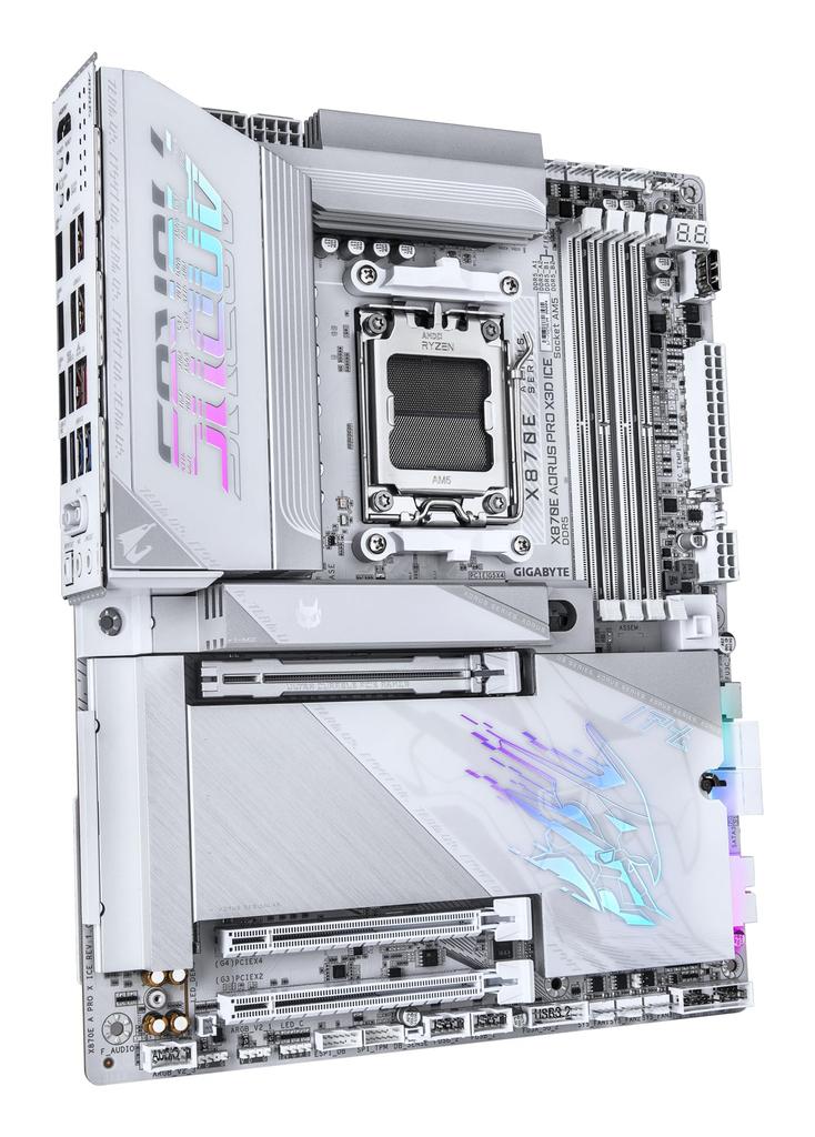 GIGABYTE X870E AORUS PRO X3D ICE ATX Motherboard MB6871