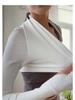 Women's Long Sleeve Yoga Shawl - Perfect for Autumn/Winter Workouts
