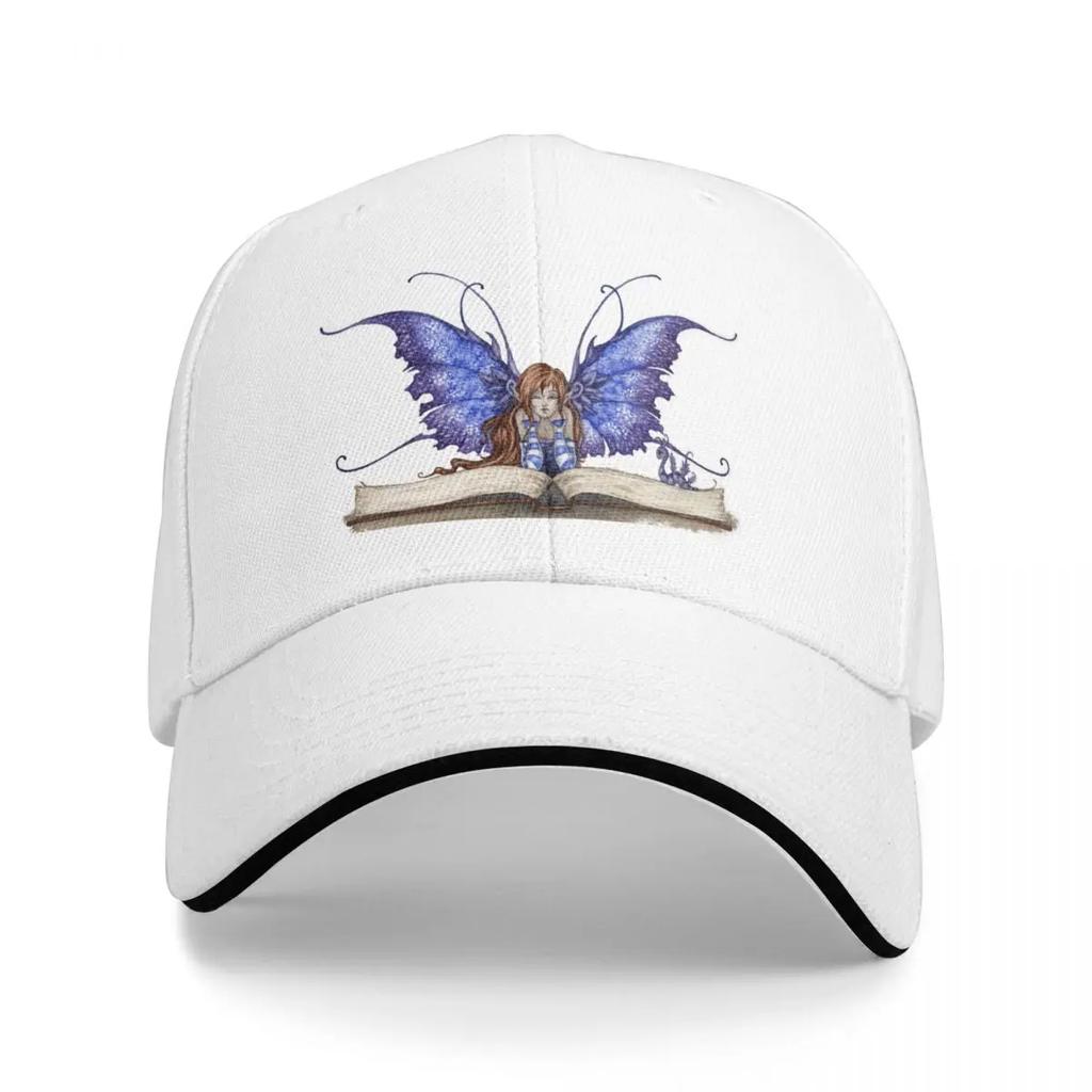 Bookworm Book Fairy Baseball Cap Winter hat Golf Hat Women Unisexs