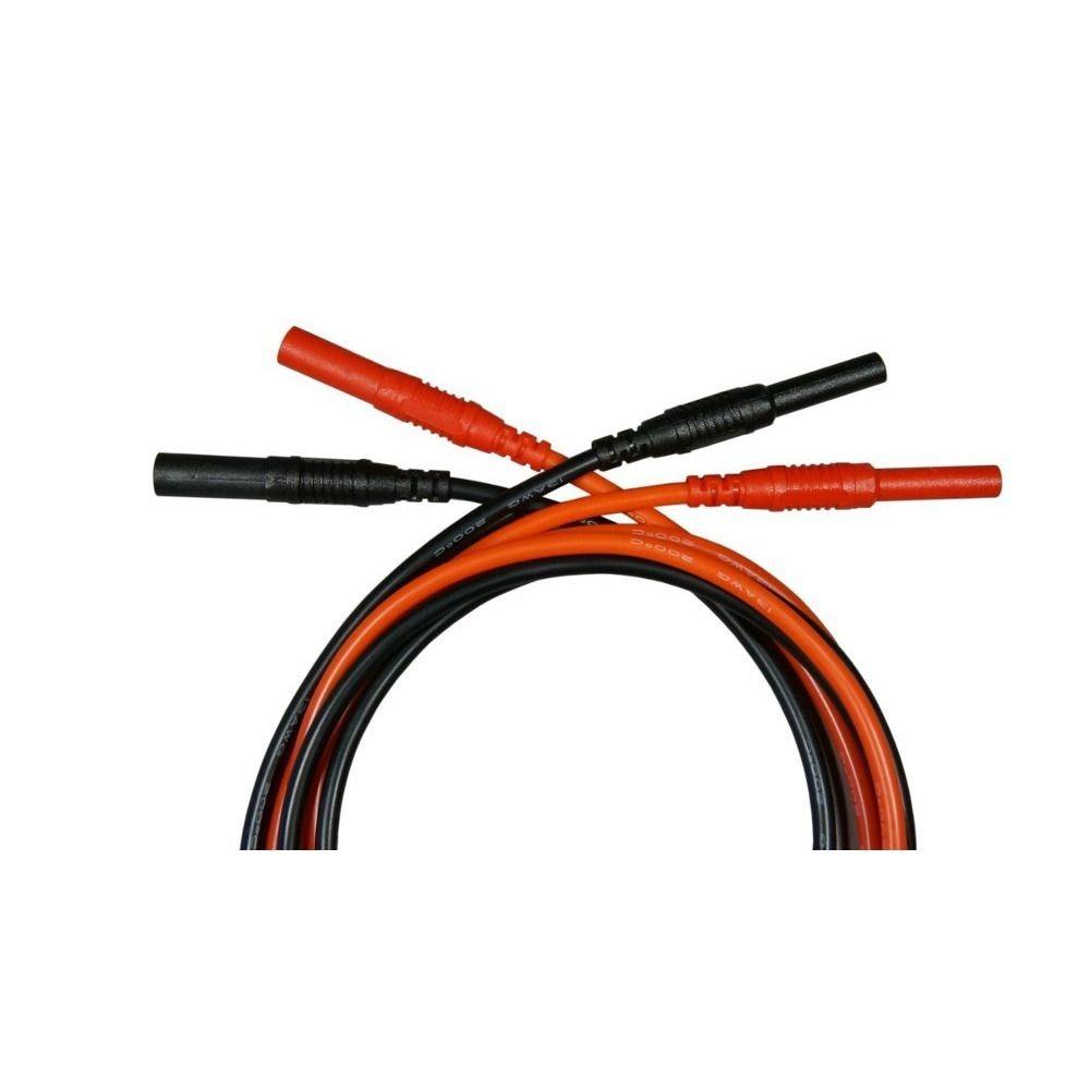 1/2ks 4mm samec-samice banánkový konektor 100CM/ 39,37 palce Prodlužovací kabel banánkového konektoru Multimetr