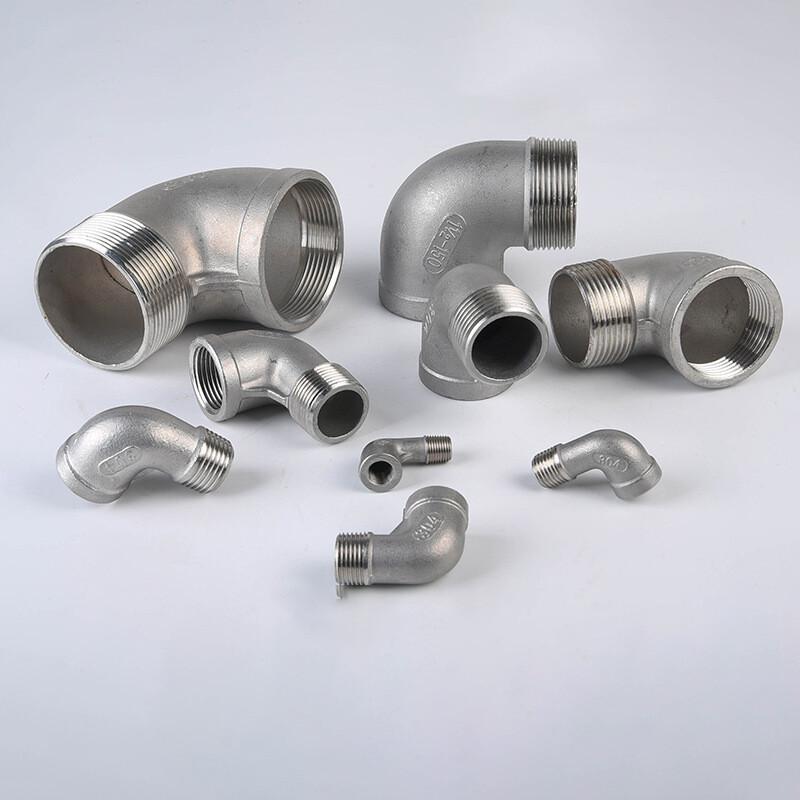Naixin 304 Stainless Steel 90-Degree Female Threaded Pipe Elbow