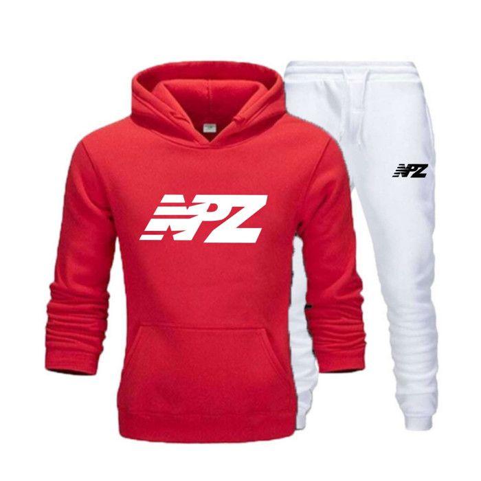 Jogging homme - Fashion NPZ - Rouge - Manches longues - Multisport - Indoor