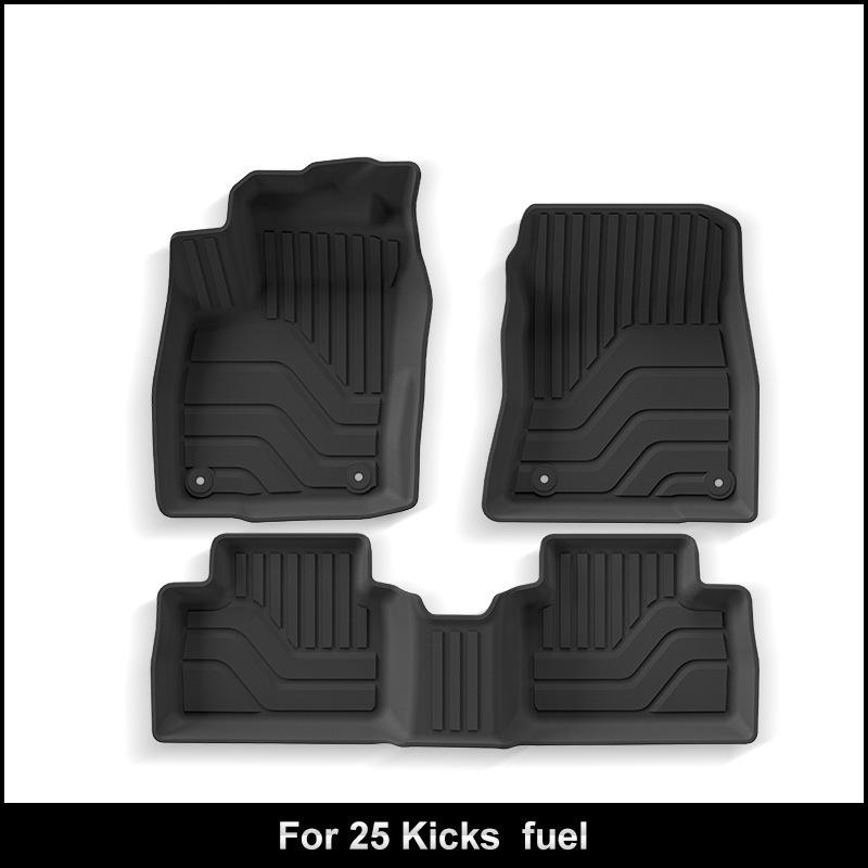 Nissan Kicks Floor Mats: TPE Vehicle-Specific Mats for Trunk and Interior - Fits 25 Models, Cross-Border Compatible.