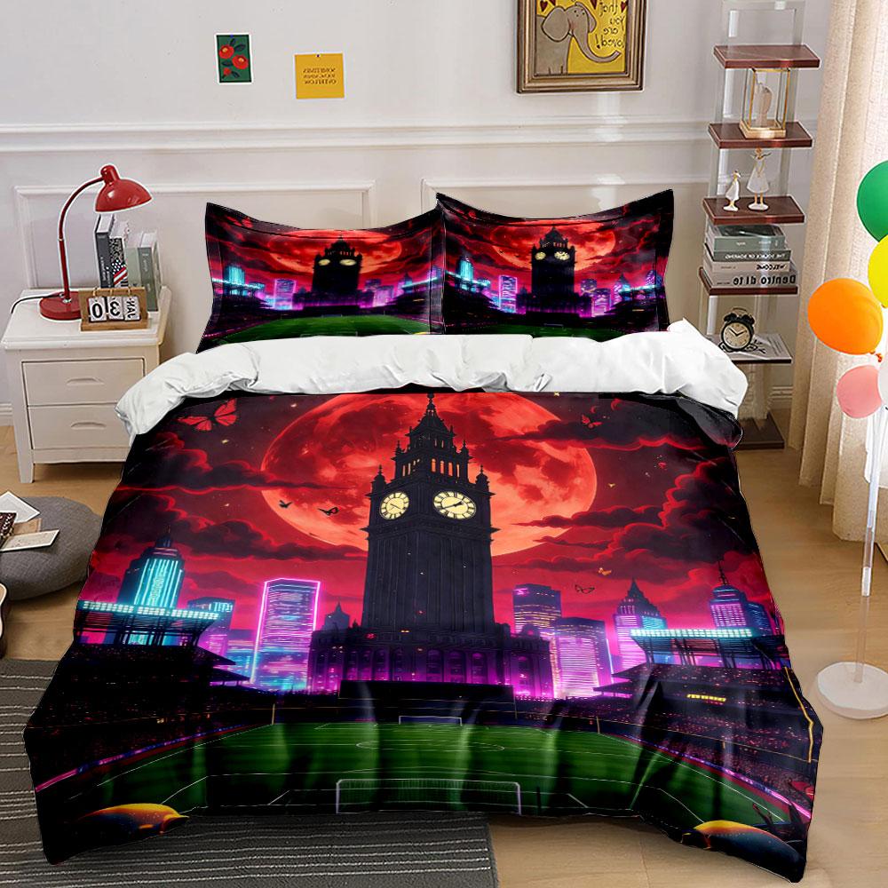 

Big Ben, moon, cityscape. Bedding sets Duvet cover sets Duvet covers Pillowcases(1 * Duvet Cover 2 * Pillowcases, without duvet insert) 135x200cm