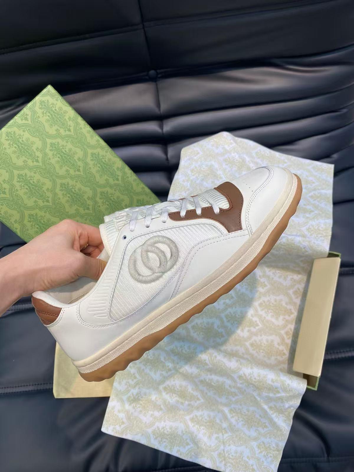 

Ретро брудні кросівки: Повсякденне взуття G Family на шнурівці для чоловіків та жінок 38 білий/кавовий