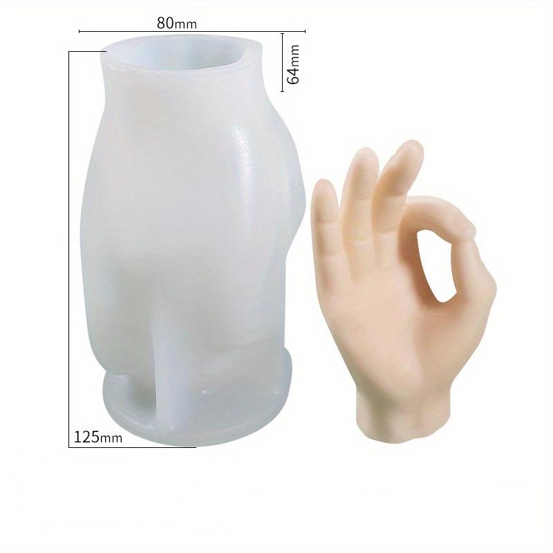 

Творческий жест Ароматерапия Изготовление свечей Принадлежности Восковая форма Гипс Домашнее украшение B