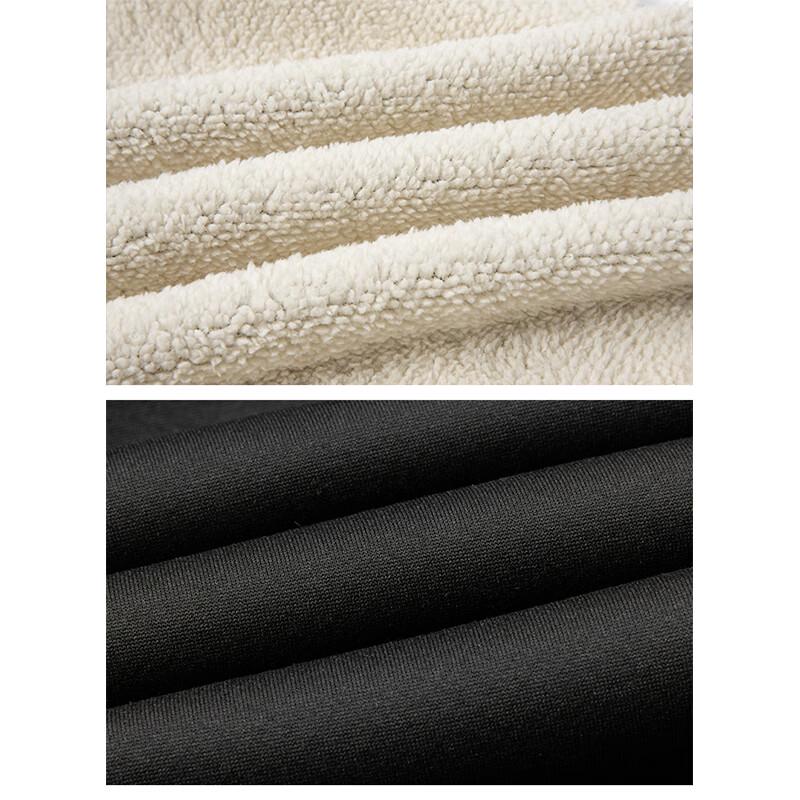 NASA MARVEL Men's Thick Lamb Velvet Straight Leisure Pants