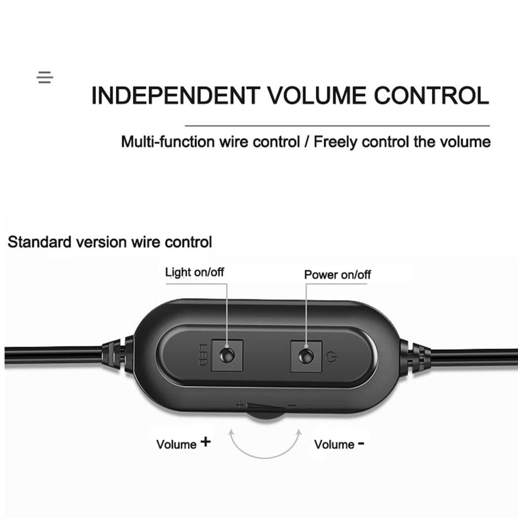 SADA Home Speaker Set Desktop PC Computer Speakers 3.5mm Wired Laptop Speakers USB Powered Sound Box with RGB