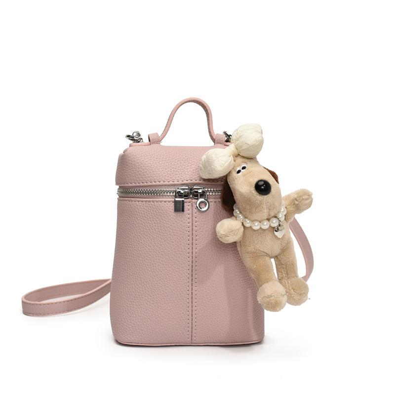 

Fashion Small Bag Women s New Leisure Travel Shoulder Messenger Mobile Phone Bag No pendant фиолетовый