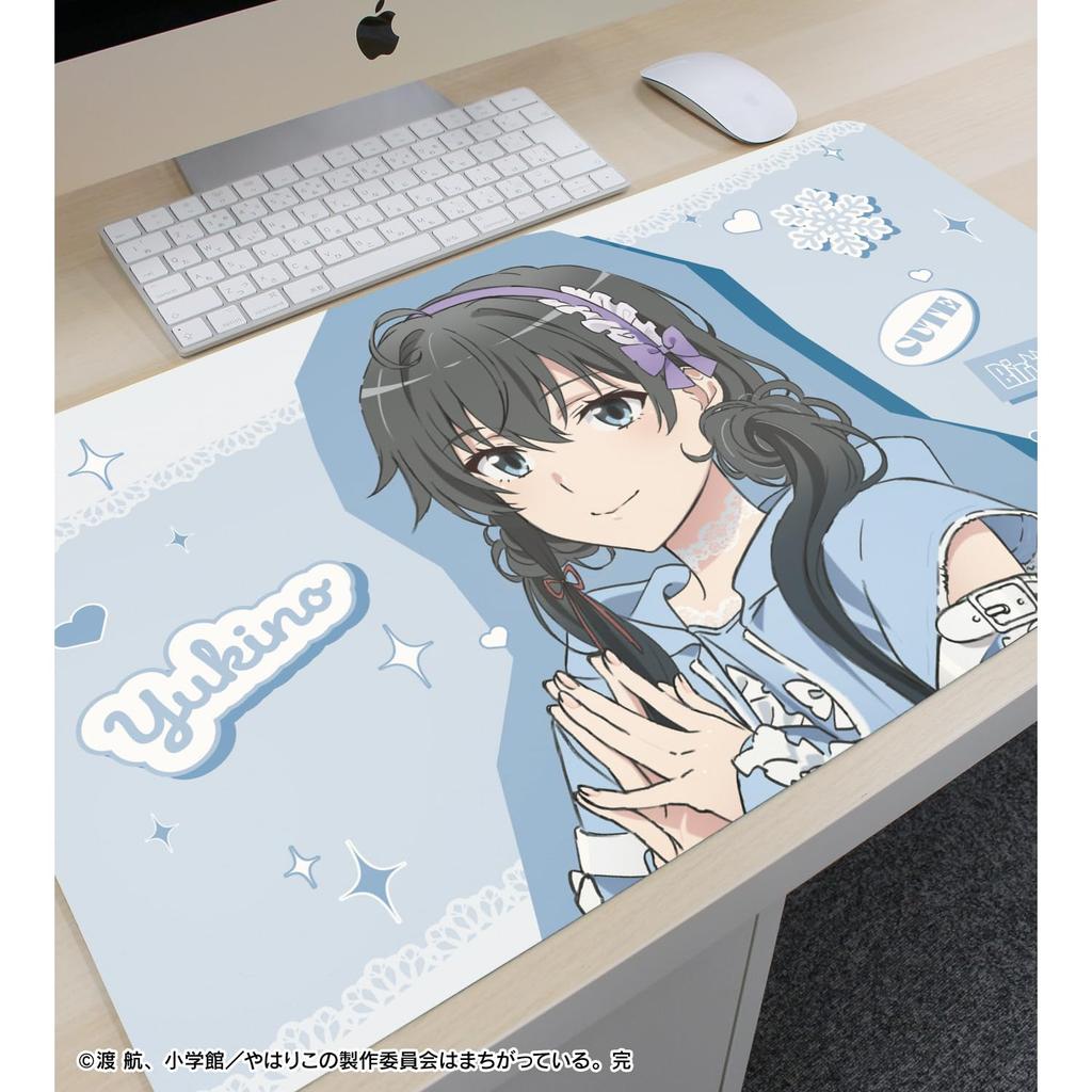 My Teen Romantic Comedy As I Expected Complete Illustration of Yukino Yukinoshita In Cute Casual Clothes Desk Mat SNAFU - Ver. Multi-Purpose