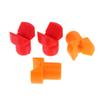 4Pcs Heavy-Duty V-Shaped Clamp 19/20Mm Hole Diameter Portable Fixing Pins Multifunctional Plastic Fixing Clamp