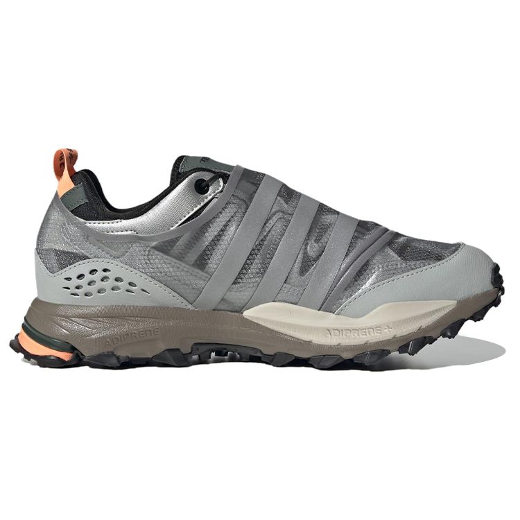 adidas Hyperturf Adventure Shield Matte Silver Orange Men Sneakers Stone Beam-Orange HQ6498
