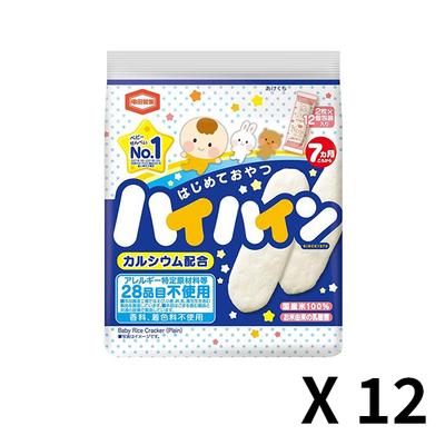 Kameda Confectionery Heinhein Plain 1 Pack (40g) X 12 Packs Set