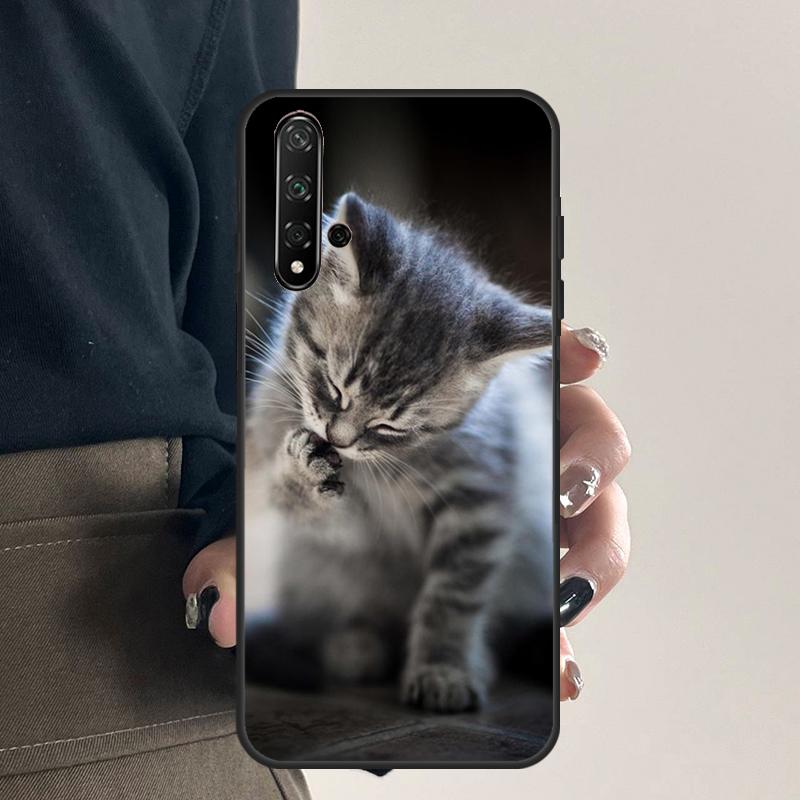 Kitted Cats Cute For Huawei Nova Y70 Y90 Y60 Y61 Y91 Y72 9 10 SE 12i 12s 11i 5T P60 Pro P20 P30 P40 Lite Case