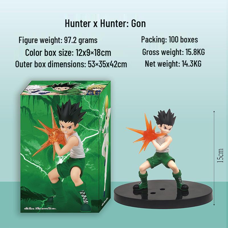 Hunter x Hunter Gon, Killua & Kurapika Anime Figure Set