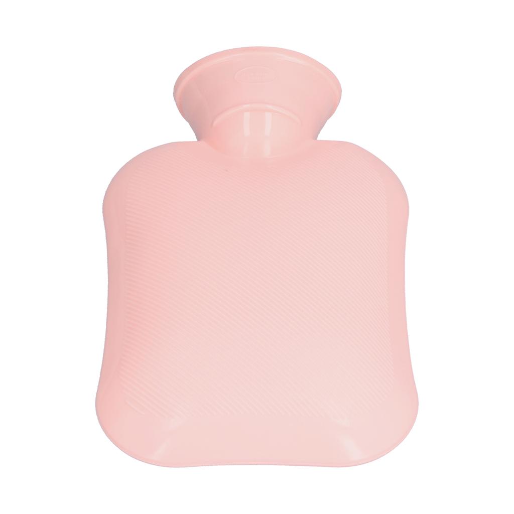 Hot Water Bottle Portable Thickened Water Injection 500ml Warm Water Bag for Warm Feet Cold