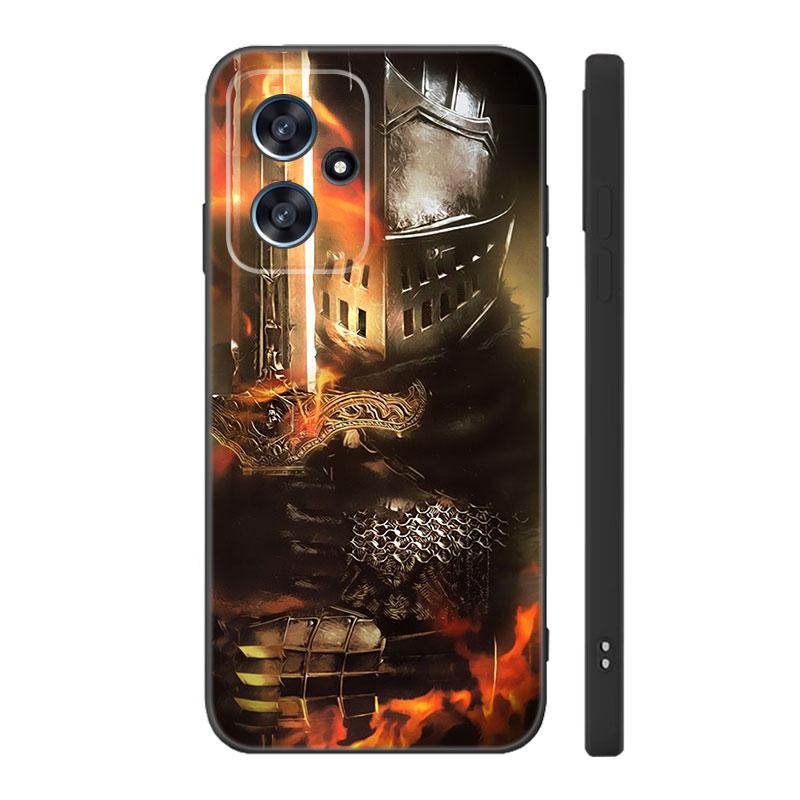 Game Dark Souls Black Silicone Phone Case For Xiaomi POCO X3 X4 NFC F3 F4 GT F5 M3 M4 M6 X5 X6 Pro 5G C55 C65 M5