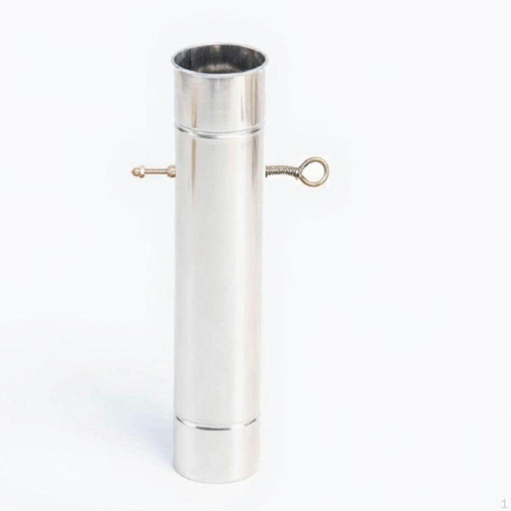 Stainless Steel Fire Pit Accessories, Elbow Adapter, Outdoor Camping 30*6cm Standard