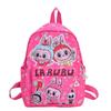 Cartoon Anime Boys And Girls Backpack Foreign Style Printing Cute Student Schoolbag Children'S Backpack