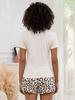Women's Heart Print Summer Casual Two-Piece Set