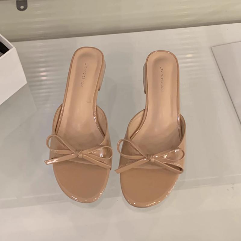 Fashion SUOJIALUN 2025 Summer New Brand Women Slipper Fashion Flat Heel Outdoor Dress Vacation Slides Shoes Outdoor Casual Sandal Shoes