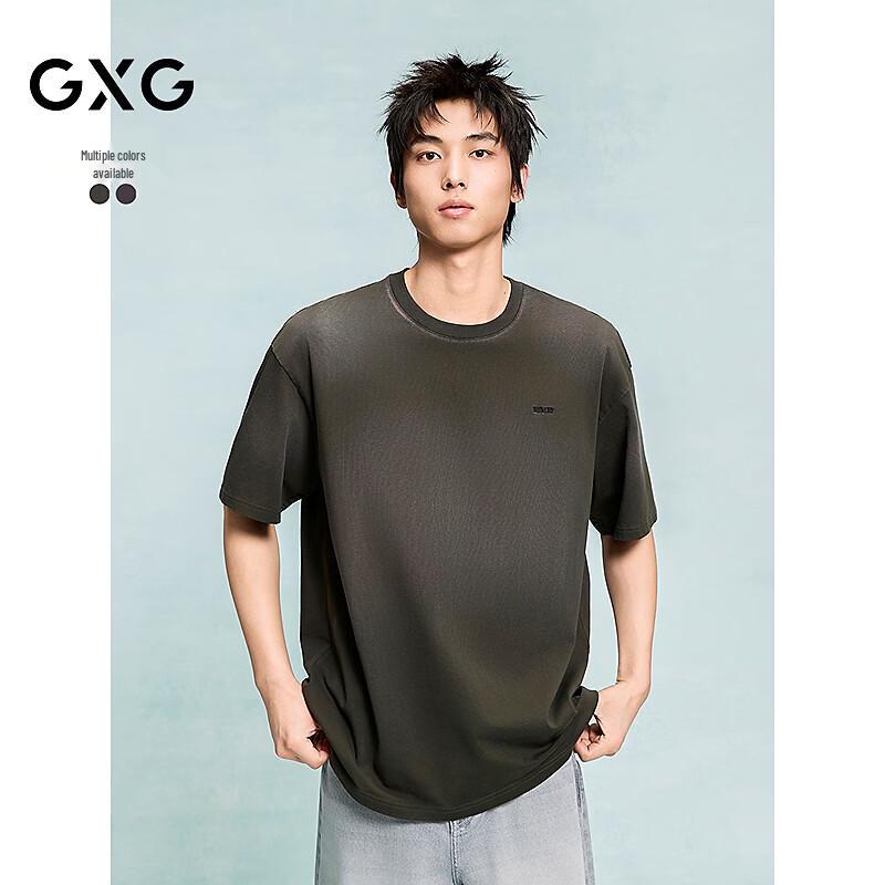 GXG Men s Washed Crew Neck Short Sleeve T-Shirt M