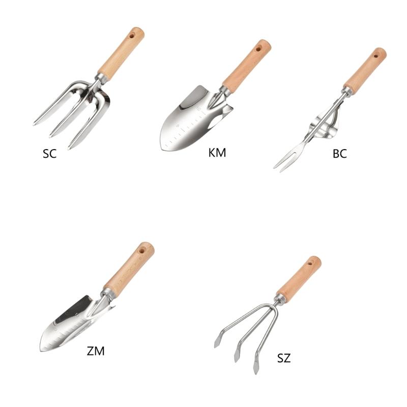 Mini Gardening Potting Tools Handle Spade Shovel Rake Shovel Multifunctional Household Plants Bonsai Succulent Tools