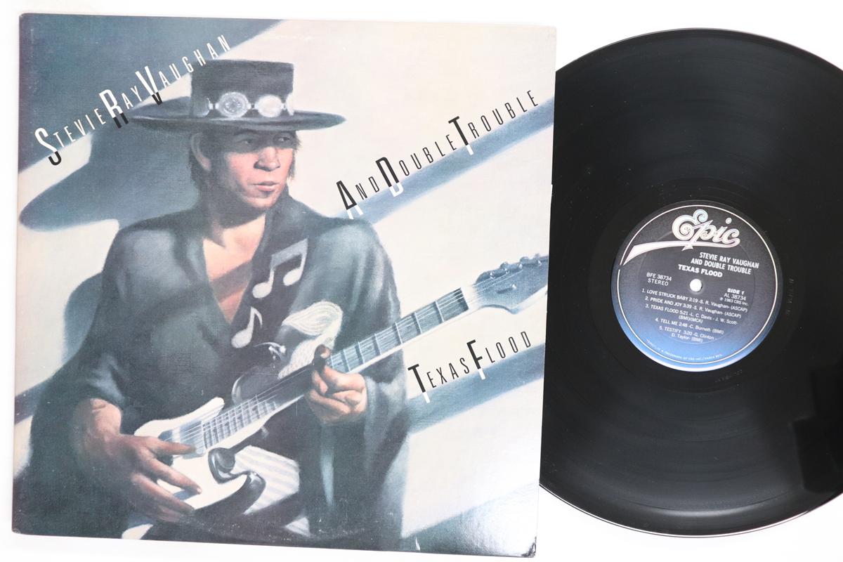 Виниловая пластинка STEVIE RAY VAUGHAN  Texas Flood BFE38734 EPIC 1983 США Рок Б/у