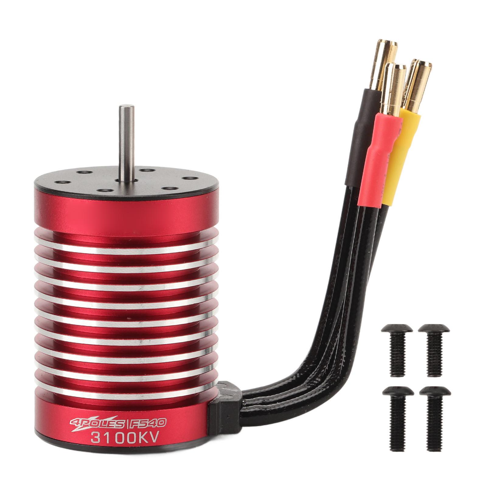 

RC Brushless Motor F540 3100KV 4 Poles Sensorless Motor with Temperature Control Port for All 110