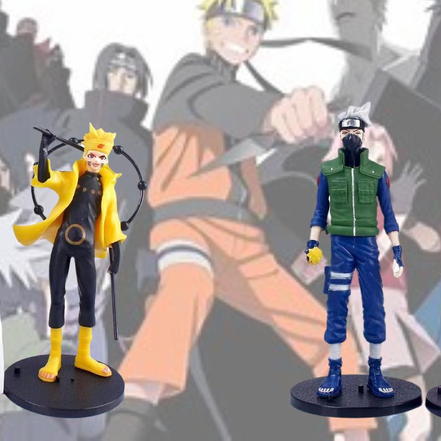 Anime Character Naruto Real Life Model Desktop Decoration Gift Pvc Material