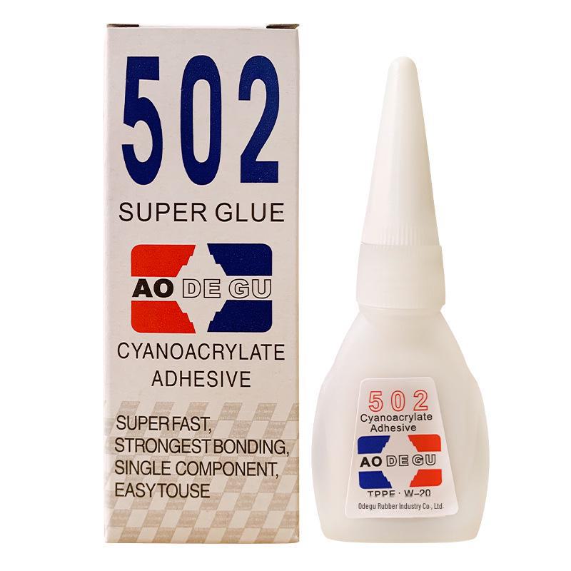 Odegu 502 Instantné lepidlo - 8g Malá fľaštička, Univerzálne silné lepidlo, Populárny produkt