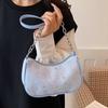Fashion Lightweight Shoulder Bag Large Capacity with Chain Crossbody Purse Women Handbag