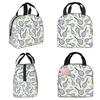 Tennis Racket And Ball Insulated Lunch Bag for Kids School Cooler Thermal Food Box Tote Portable Lunch Boxes Container