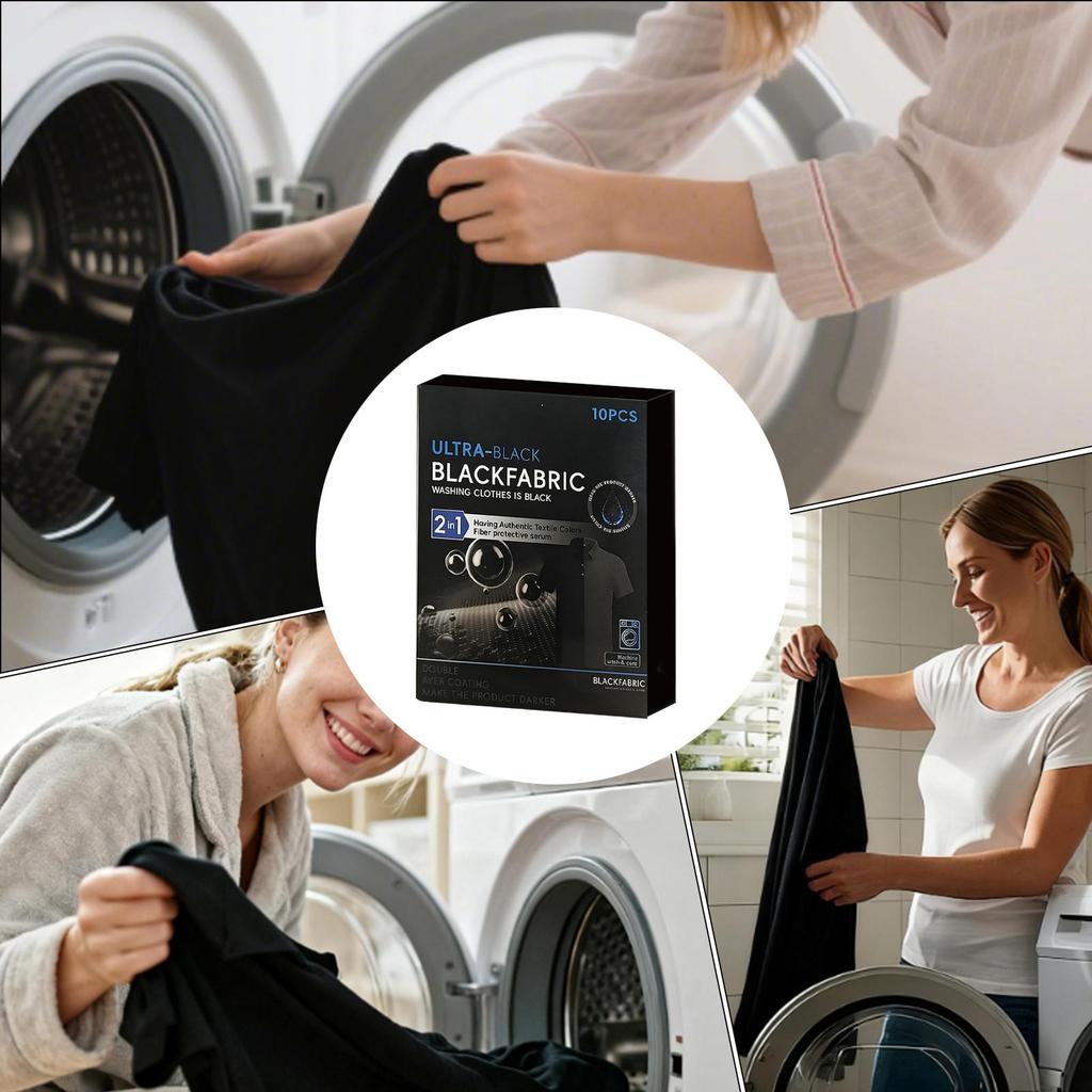 Fabric Dye Restore Color Long-Lasting Laundry Supplies 10 Pieces Fabric Paint Dark Tablets for Cotton Linen Wool T-Shirts Shoes