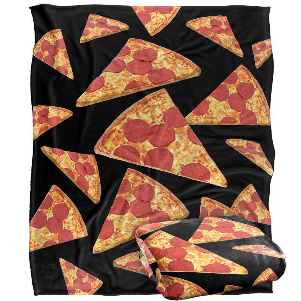 JQ Licensing James Piazza Silky Pizza Supersoft Blanket
