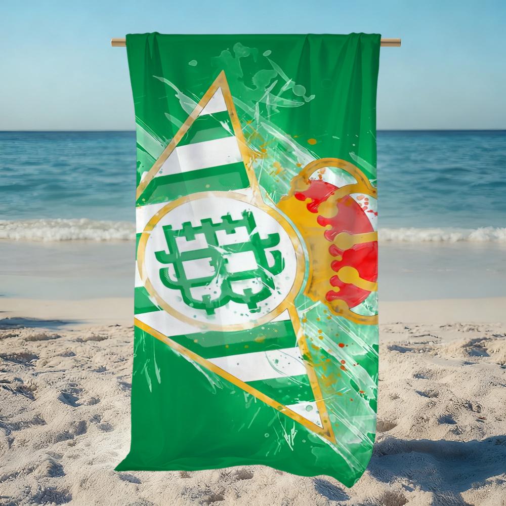 Football R-Real Towel Large Quick-Drying Microfiber soft B-Betis Beach Towel for Travel Fitness Sauna Bathing Camping