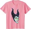 Villains Maleficent Sleeping Beauty Big Face Costume T-Shirt Unisex