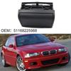 Rear Center Console Storage Box For BMW E46 3 Series 1998-2006 Replace 51168225988 Black ABS Plastic Armrest Organizer Bin