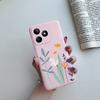 For Funda Realme Note 50 Case RMX3834 Cute Love Heart Silicone Soft Phone Case For Realme Note 50 Back Cover Note50 6.74" Coque