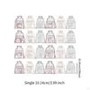 24 Pieces Christmas Gift Bag Treat Bags Candy Small for Event