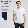SHANSHAN Men's Summer Business Casual Polo Shirt & Shorts Set