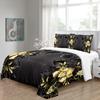 Red Wedding Rose Series Love Flower King Queen Twin Full Bedding Sets Single Double Bed Duvet Cover Set And 2 Pcs Pillow Cover