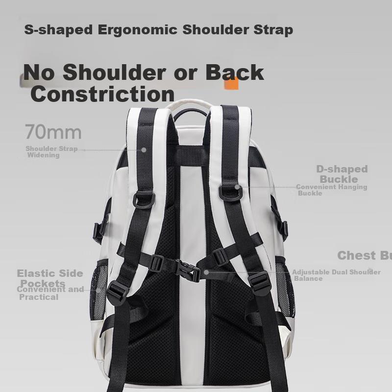 ZUONU Backpack for Middle School Boys And Girls, High School Students, Large Capacity, Lightweight