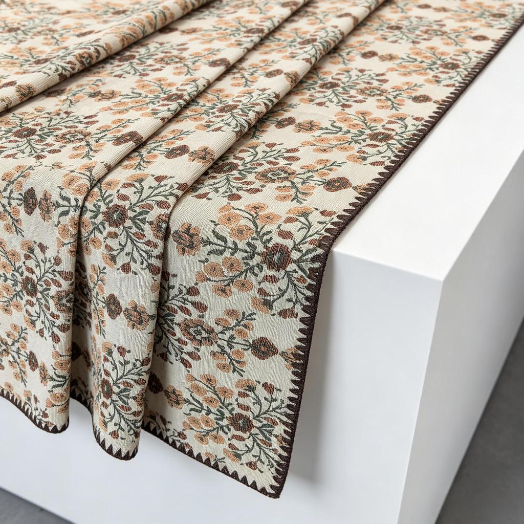 Dining Kitchen Party Decor Simple Design Cotton Linen Rectangle Soft Washable Table Cloth