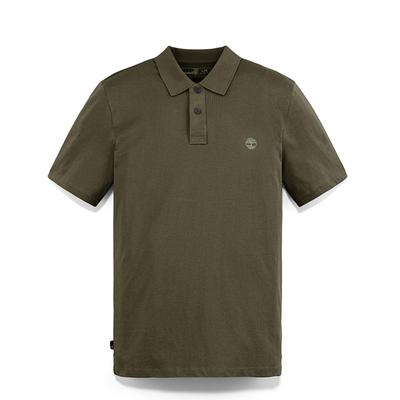 Pánska ležérna voľná priedušná krátkorukávová polokošeľa Outdoor Army-Green A63YQ-A58