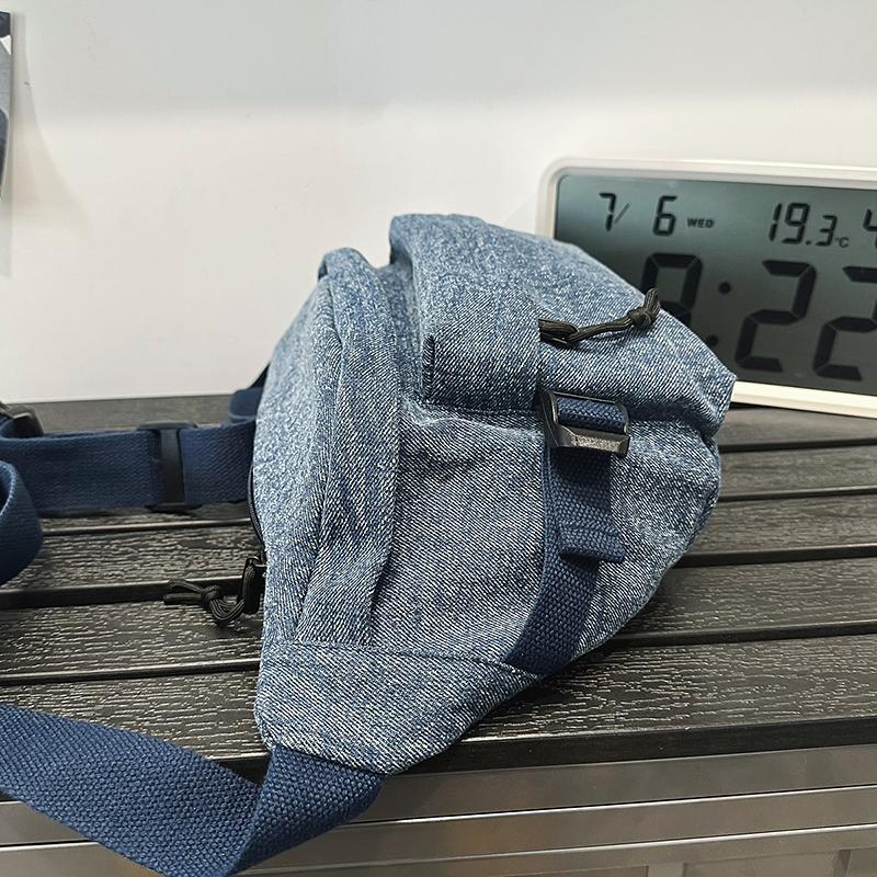 Nouveau Mode Coréenne Hommes Sacs Bandoulière Unique Sacoche Poitrine Grande Capacité Homme Trajet Quotidien Sports Voyage Sac Ceinture de Taille